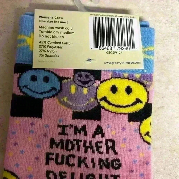 New with tags funny graphic socks - Picture 3 of 3